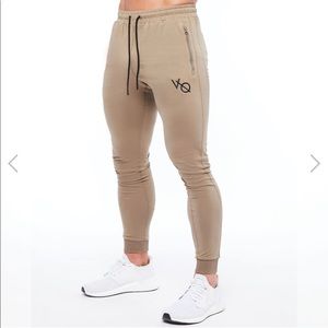 VANQUISH ECLIPSE KHAKI TAPERED SWEATPANTS - Medium